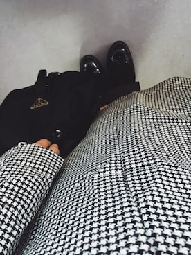「tricot COMME des GARCONS（トリココムデギャルソン）のアイテム（ワンピース）」を使った、ユノさん（レディース・164cm）の春コーディネート