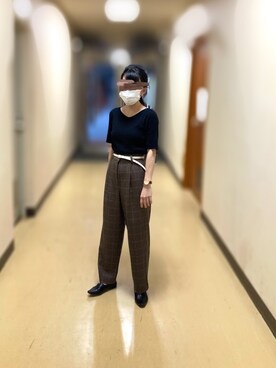 saarinさん（レディース・154cm）の秋コーディネート