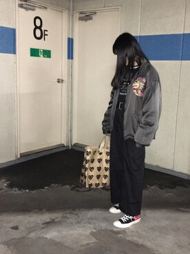 outfit with converse cdg