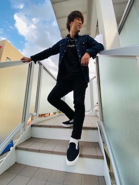 「RRL（ダブル アール エル）のアイテム（ジャケット/アウター）」を使った、SteedTokyo REWRITEさん（メンズ・183cm）の春コーディネート