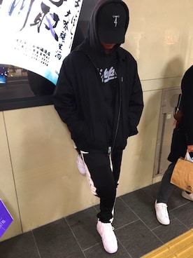 「indoor」｜こーきさん（メンズ・176cm）の冬コーディネート