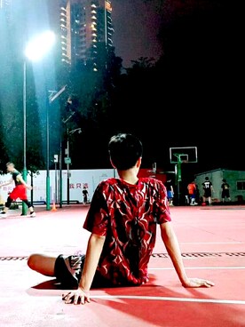 「CLOT（クロット）のアイテム（トップス）」を使った、苏三さん（メンズ・174cm）の夏コーディネート