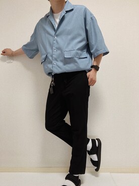 ソックス 靴下を使った アンクルパンツ の人気ファッションコーディネート Wear