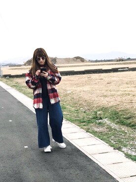 a iさん（レディース・160cm）の冬コーディネート