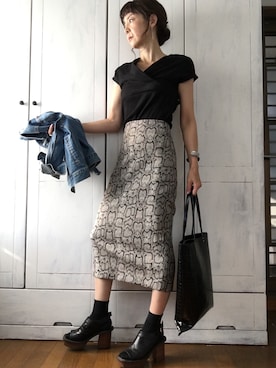 まゆみんさん(レディース・160cm)の夏コーディネート