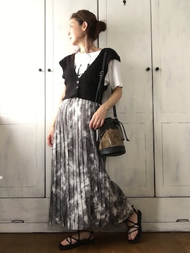 まゆみんさん（レディース・160cm）の夏コーディネート