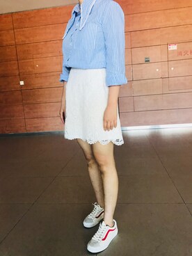 想飞的向日葵さん（レディース・163cm）の春コーディネート