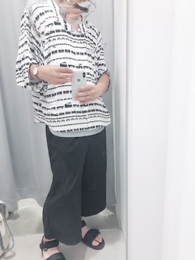 「Right-on（ライトオン）のアイテム（シューズ）」を使った、おてるさん（メンズ・165cm）の夏コーディネート