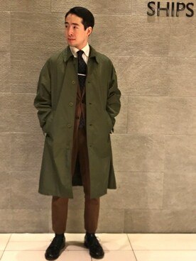 Tatras タトラス のステンカラーコートを使ったメンズ人気ファッションコーディネート ユーザー ショップスタッフ Wear