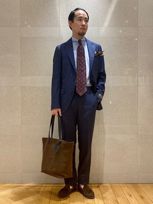 山口 Ships 有楽町店 Shipsのネクタイを使ったコーディネート Wear