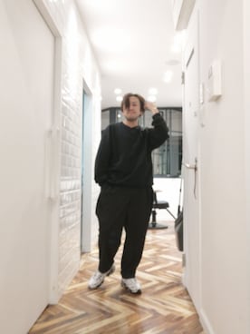 「C.E（シーイー）のアイテム（シューズ）」を使った、takayoshiさん（メンズ・165cm）の秋コーディネート