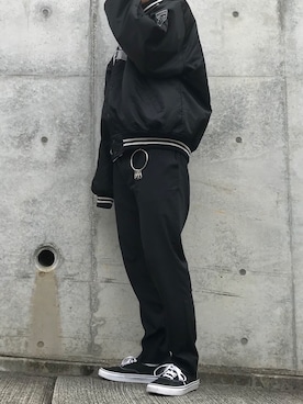 「ROCAWEAR（ロカウェア）のアイテム」を使った、ナオ👔さん（メンズ・173cm）の冬コーディネート