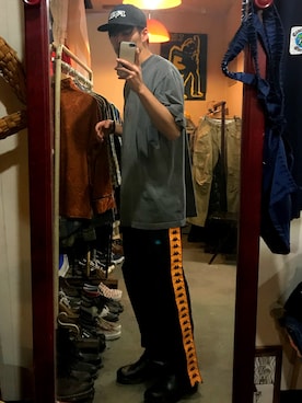 「FOXのアイテム」を使った、ナオ👔さん（メンズ・173cm）の春コーディネート