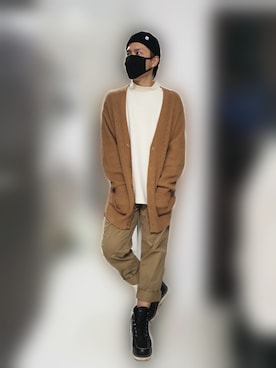 「CEDAR CREST（セダークレスト ）のアイテム（ブーツ）」を使った、KOMYさん（メンズ・179cm）の春コーディネート