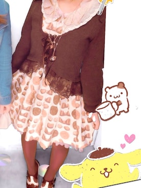 「エミキュ」｜ぽむりんりさん（レディース・159cm）の夏コーディネート