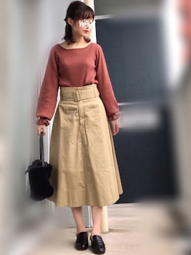 くろろーさん（レディース・160cm）の秋コーディネート