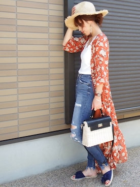 miho🅰ニコさん（レディース・165cm）の夏コーディネート