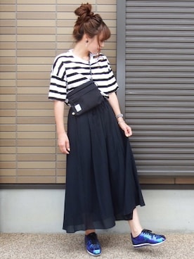 miho🅰ニコさん（レディース・165cm）の夏コーディネート