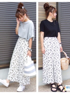 miho🅰ニコさん（レディース・165cm）の夏コーディネート