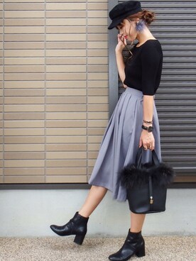 miho🅰ニコさん（レディース・165cm）の秋コーディネート