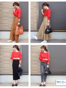 miho🅰ニコさん(レディース・165cm)の秋コーディネート