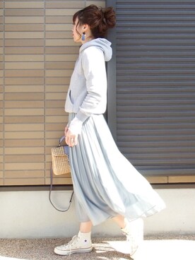 miho🅰ニコさん（レディース・165cm）の春コーディネート