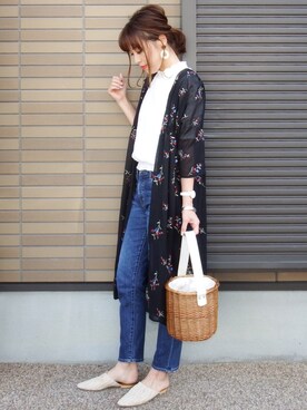 miho🅰ニコさん（レディース・165cm）の春コーディネート