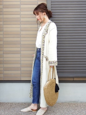 miho🅰ニコさん（レディース・165cm）の春コーディネート