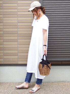 miho🅰ニコさん（レディース・165cm）の夏コーディネート