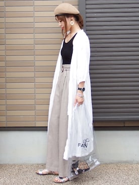 miho🅰ニコさん（レディース・165cm）の夏コーディネート