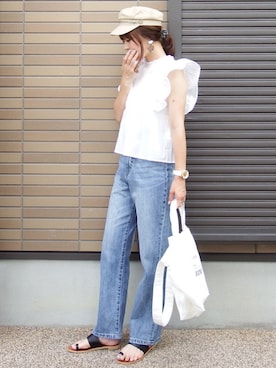 「Hime.」｜miho🅰ニコさん（レディース・165cm）の夏コーディネート