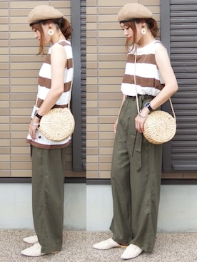 miho🅰ニコさん（レディース・165cm）の夏コーディネート