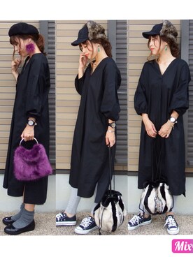 miho🅰ニコさん（レディース・165cm）の秋コーディネート