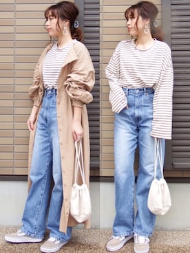 「Hime.」｜miho🅰ニコさん（レディース・165cm）の春コーディネート