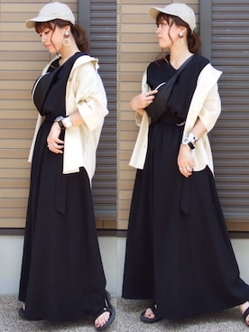 「petitcro」｜miho🅰ニコさん（レディース・165cm）の夏コーディネート