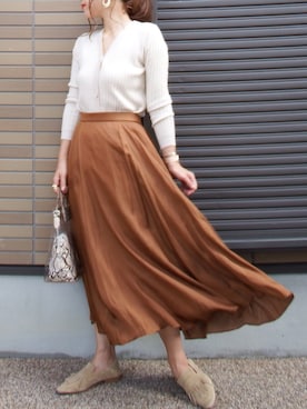 miho🅰ニコさん（レディース・165cm）の秋コーディネート