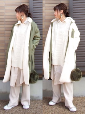 miho🅰ニコさん（レディース・165cm）の秋コーディネート