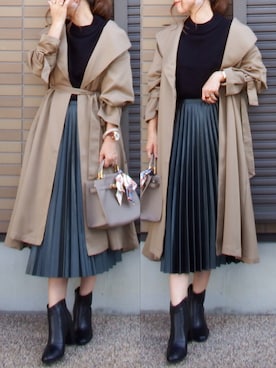 miho🅰ニコさん（レディース・165cm）の秋コーディネート