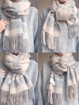 miho🅰ニコさん（レディース・165cm）の冬コーディネート