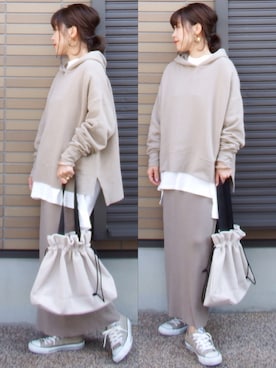 miho🅰ニコさん(レディース・165cm)の冬コーディネート