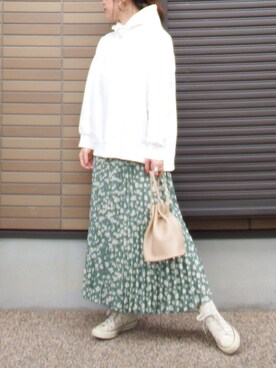 miho🅰ニコさん（レディース・165cm）の冬コーディネート