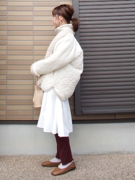 miho🅰ニコさん（レディース・165cm）の冬コーディネート