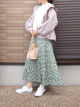 miho🅰ニコさん（レディース・165cm）の冬コーディネート