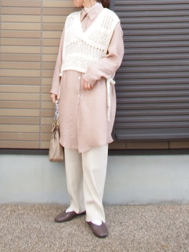 miho🅰ニコさん(レディース・165cm)の春コーディネート