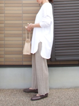 miho🅰ニコさん（レディース・165cm）の春コーディネート