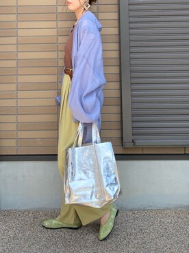 miho🅰ニコさん(レディース・165cm)の春コーディネート