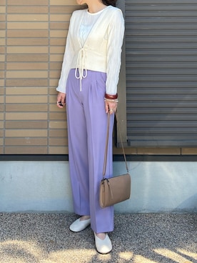 miho🅰ニコさん(レディース・165cm)の春コーディネート