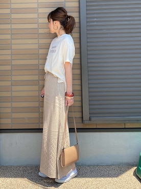 miho🅰ニコさん（レディース・165cm）の春コーディネート