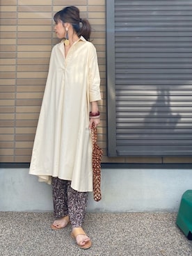 miho🅰ニコさん（レディース・165cm）の春コーディネート