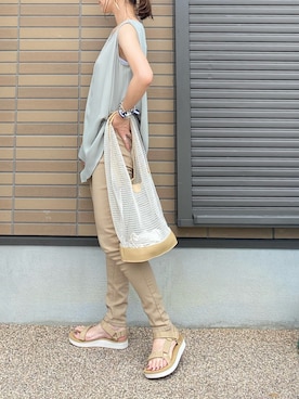 miho🅰ニコさん(レディース・165cm)の夏コーディネート